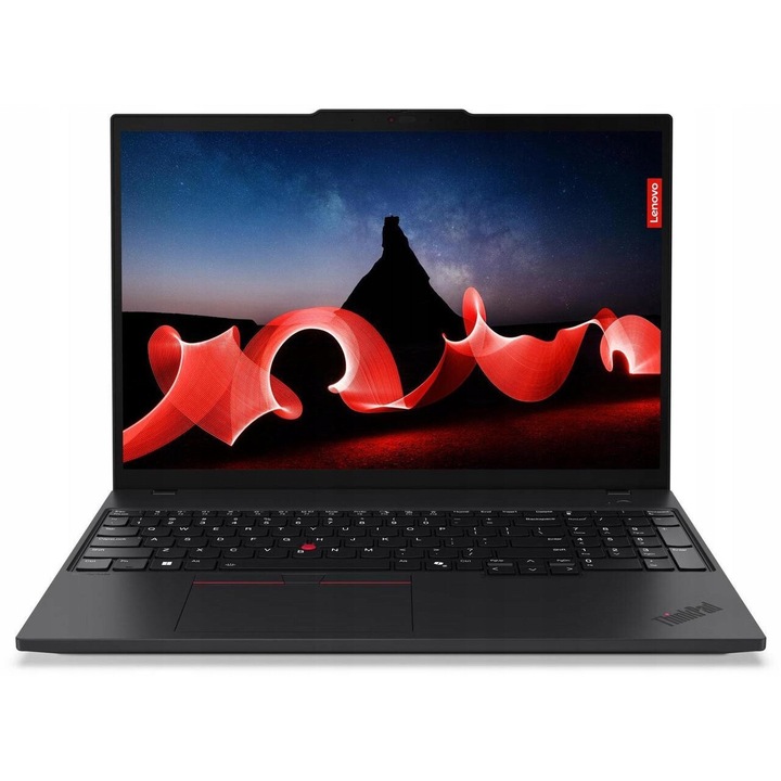 Lenovo ThinkPad T16 Gen 3 laptop, Intel Core Ultra 5 125U processzor, 32 GB RAM, 512 GB SSD, 16" IPS kijelző, Windows 11 Pro, fekete