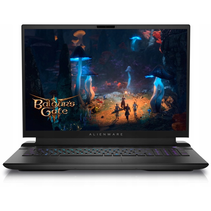 Dell Alienware m18 R2 laptop, Intel Core i7-14700HX, 64 GB RAM, 1 TB SSD, NVIDIA GeForce RTX 4070, QHD+ 165Hz, 18", fekete