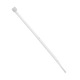 Brida plastic 2.5 x 98 alb set 100 buc Elematic