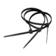 Brida plastic 3.5 x 140 negru set 100 buc Elematic