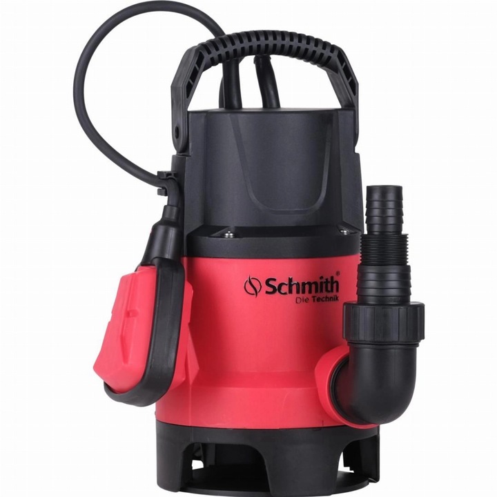 Merülőszivattyú 400W Schmith, 8000 l/h, 5m emelési magasság, 10m kábel