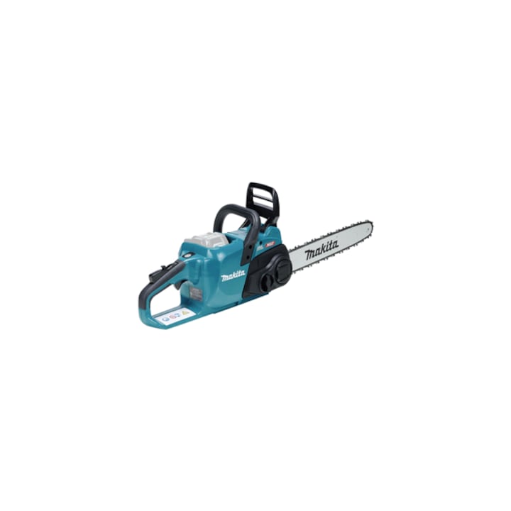 Fierastrau cu lant, Makita, 40V, 40cm, motor fara perii, viteza 0-25.5 m/s, albastru/negru