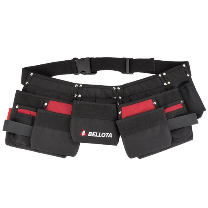 Centura cu buzumar din naylon tehnic pentru scule, 7 compartimente, Bellota, PN7BOL