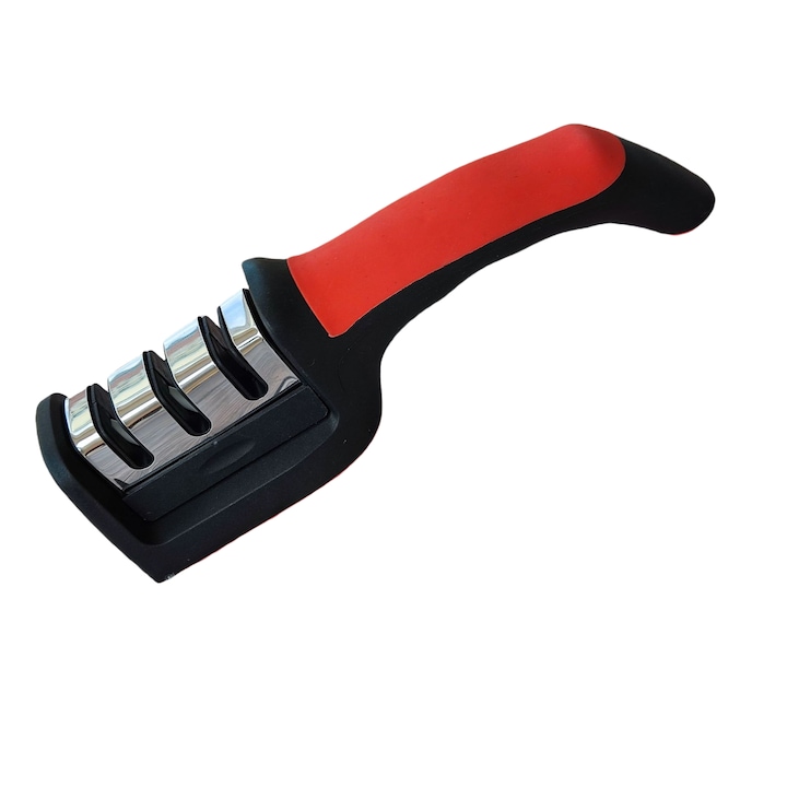 Ascutitor Cutite cu 3 Trepte din Otel Wolfram - Reascutire Profesionala si Rapida