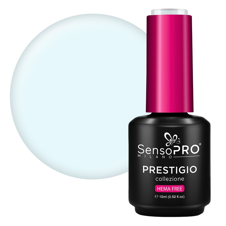 Oja Semipermanenta PRESTIGIO SensoPRO Milano - Foggy Blue 15ml