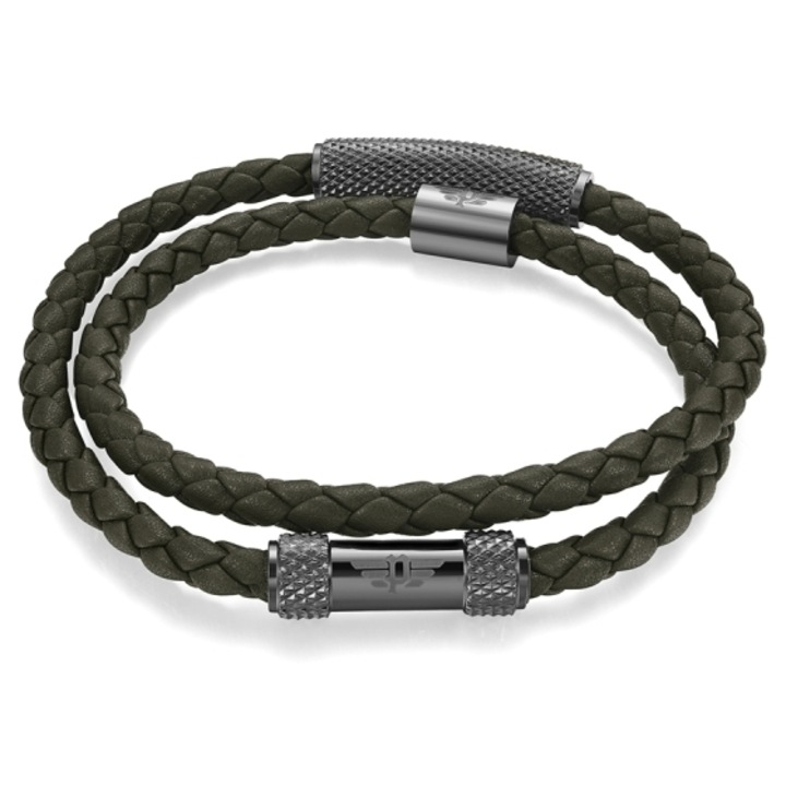 Bratara Police Urban Texture PEAGB0001126, Negru, Verde