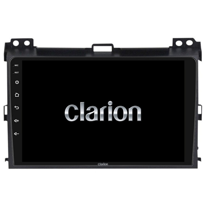Navigáció CLARION Toyota Land Cruiser Prado J12 2002-2010 9 hüvelykes 2GB 32GB 4 magos