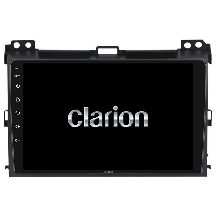 Navigáció CLARION Toyota Land Cruiser Prado J12 2002-2010 9 hüvelykes 4GB 64GB 8 CORE