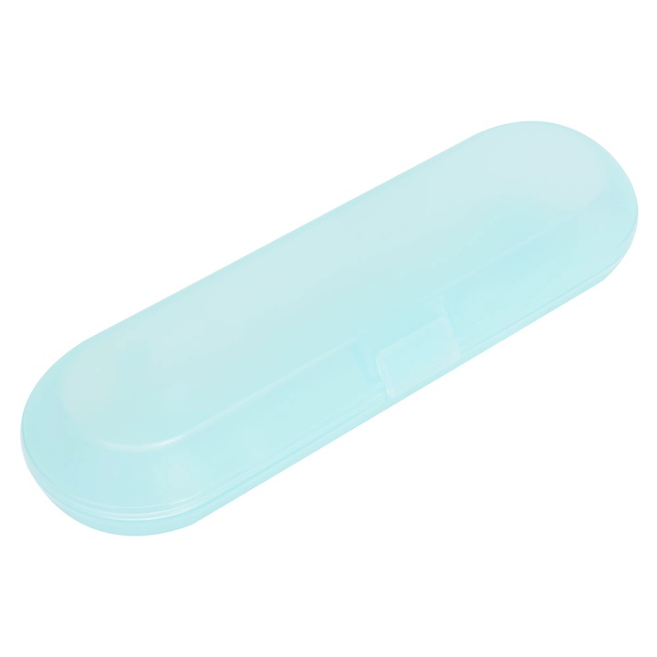 Etui de voiaj pentru periuta de dinti electrica universala Pebadent, transparent Verde