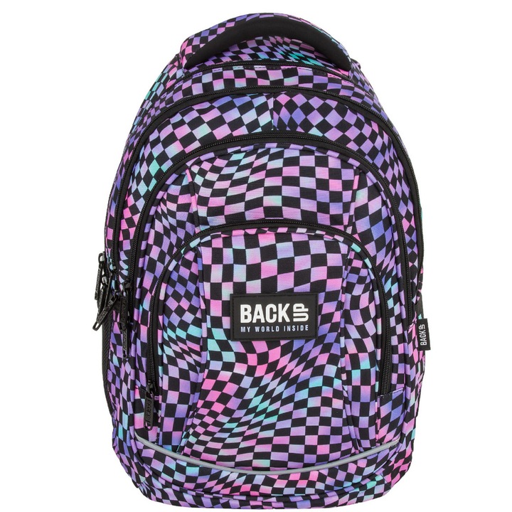 Ученическа раница Derform, 4 отделения, водоустойчив, 42х30х20см, 26л, за 6-8 клас