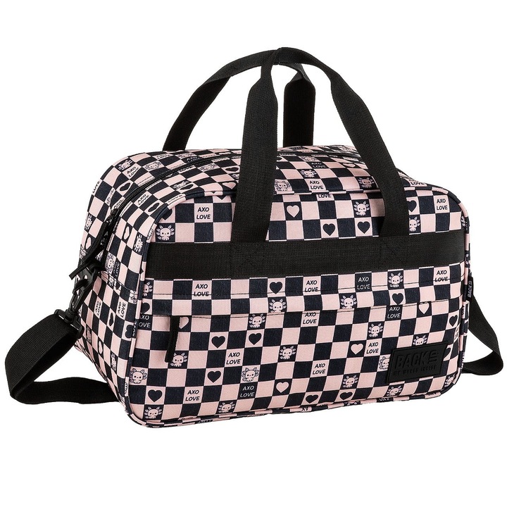 BackUp sporttáska, 40x25x20cm, 600D poliészter, vízálló, 20 literes űrtartalom, kézipoggyász