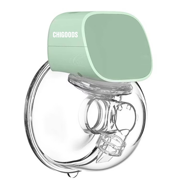 HANDS FREE S9 elektromos mellszívó, Chigoods, zöld