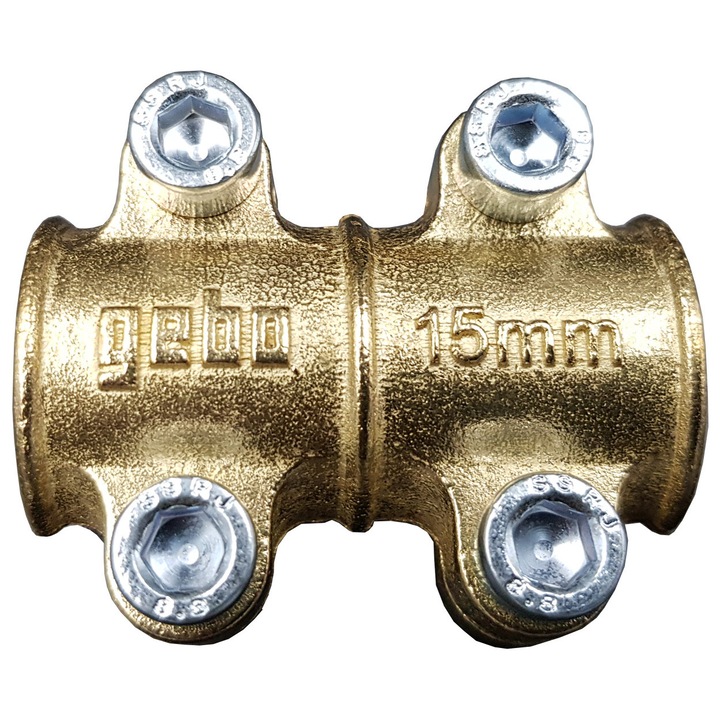 Clema reparare pentru tevi din cupru, Gebo Tools, 15 mm