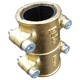 Obejma reparare pentru tevi din cupru, Gebo Tools, 28 mm, mosiadz, set