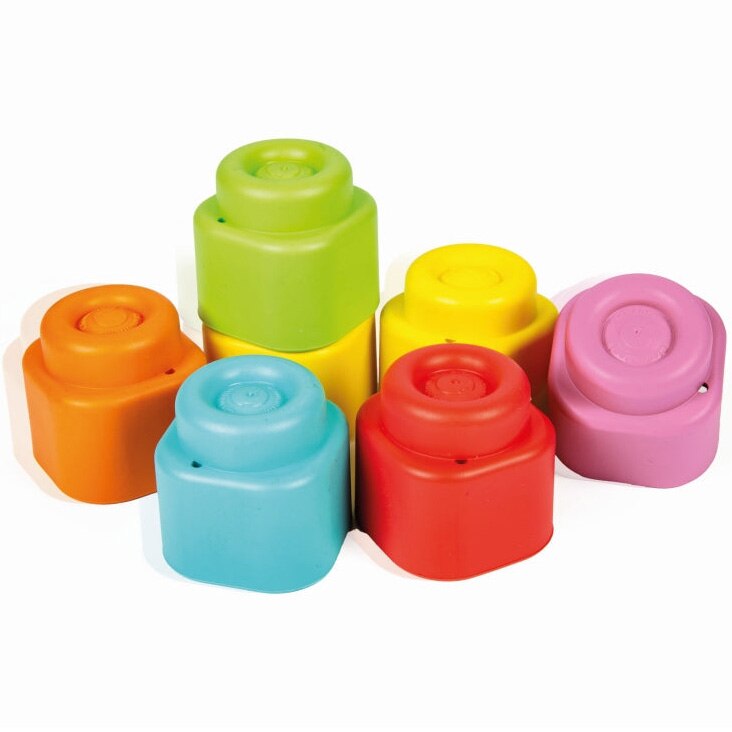 Set de joaca Soft Clemmy, animalute 6 cuburi moi si carticica - eMAG.ro