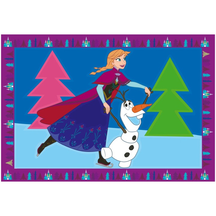 Комплект за рисуване по номера CreArt - Disney Frozen 2 шаблони