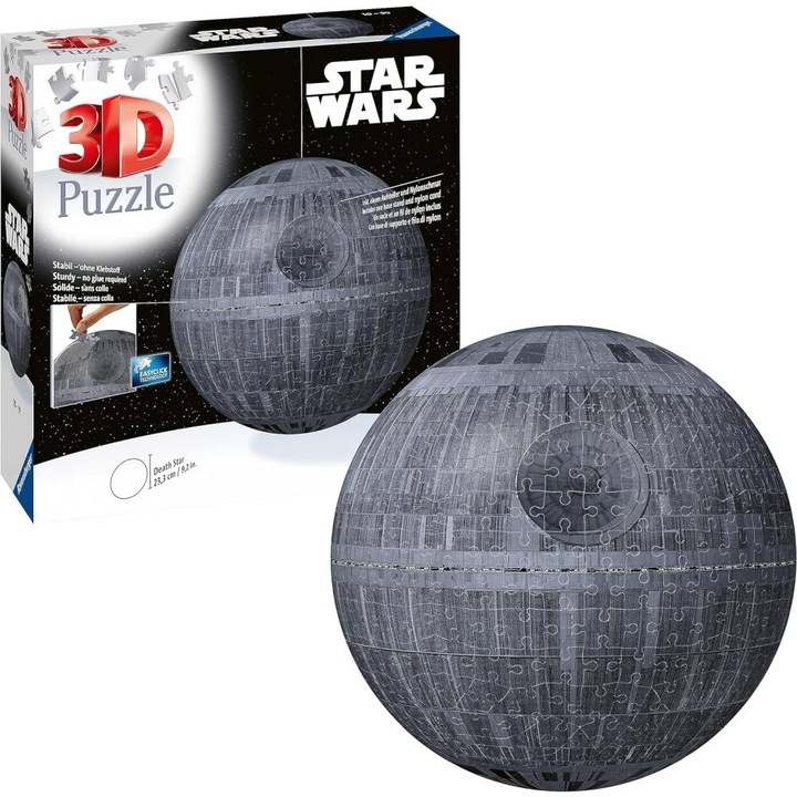 Puzzle Ravensburger 3D - Star Wars Steaua mortii 540 piese