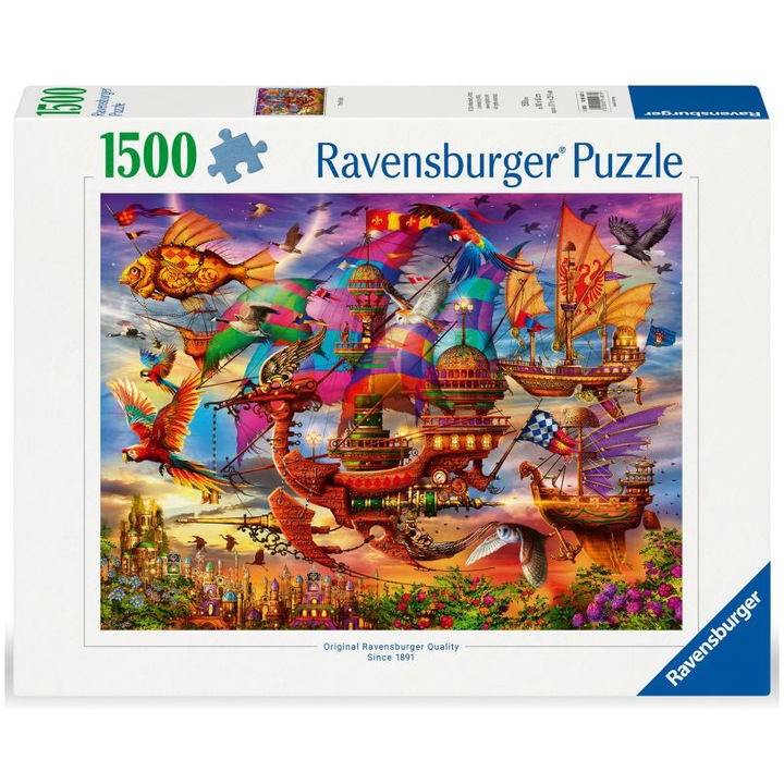 Ravensburger puzzle, Repülő dolgok, 1500 darabos