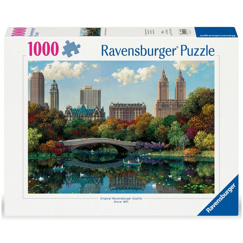 Puzzle Ravensburger - New York privit de la fereastra, 32000 piese