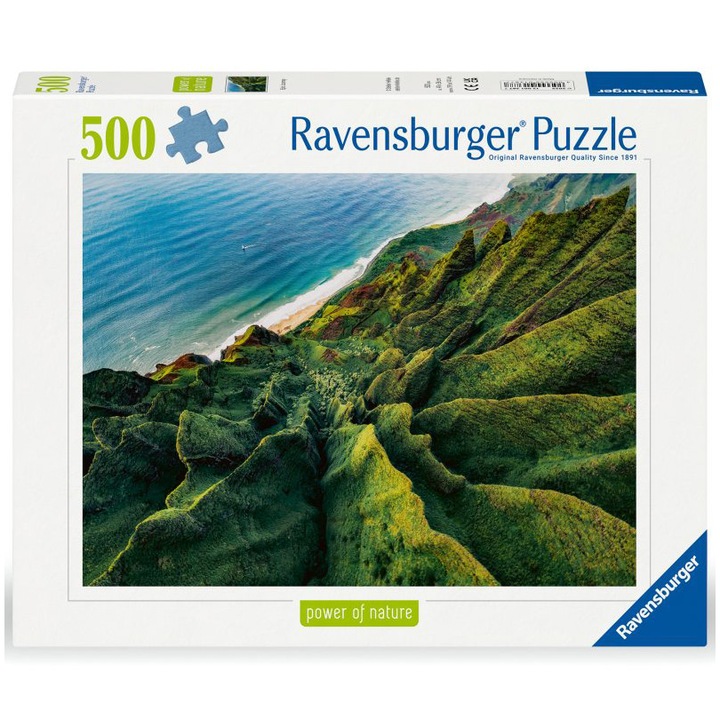 Пъзел Ravensburger - Силата на природата, Епично пътешествие, 500 части