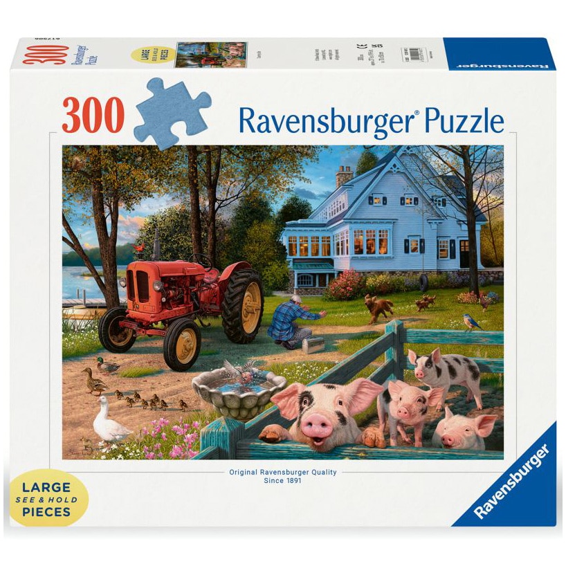 Puzzle Ravensburger - Viata la tara, 300 piese