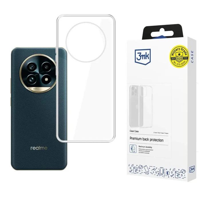 Husa telefon 3MK pentru Realme 13 Pro+ 5G / Realme 13 Pro 5G, transparenta