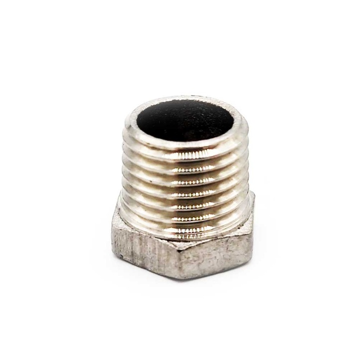 Korek hexagonal 1/4", PEPTE, 15mm, 14mm, inox 316