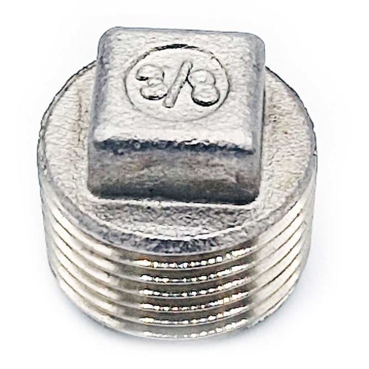 Dop cu janta 3/8” MZ, otel inoxidabil