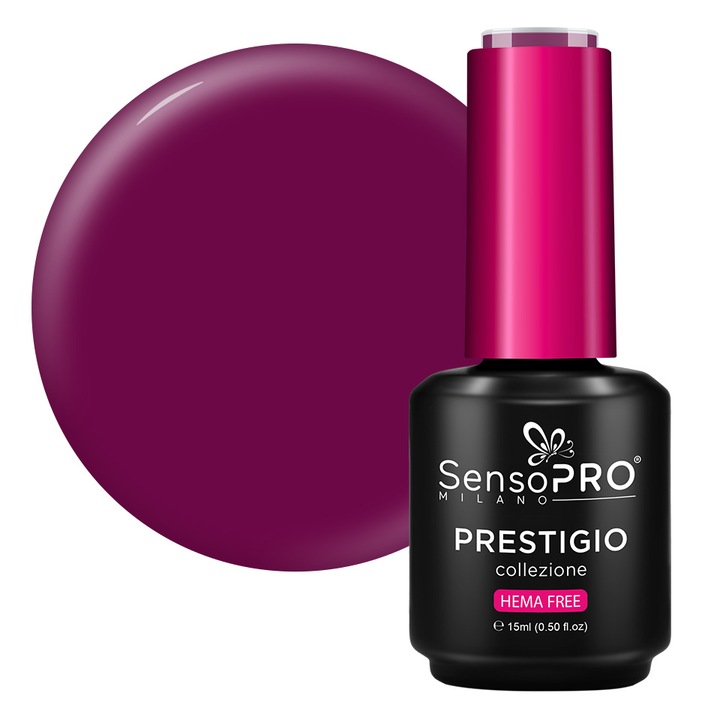 Oja Semipermanenta PRESTIGIO SensoPRO Milano - Rasberry Bite 15ml