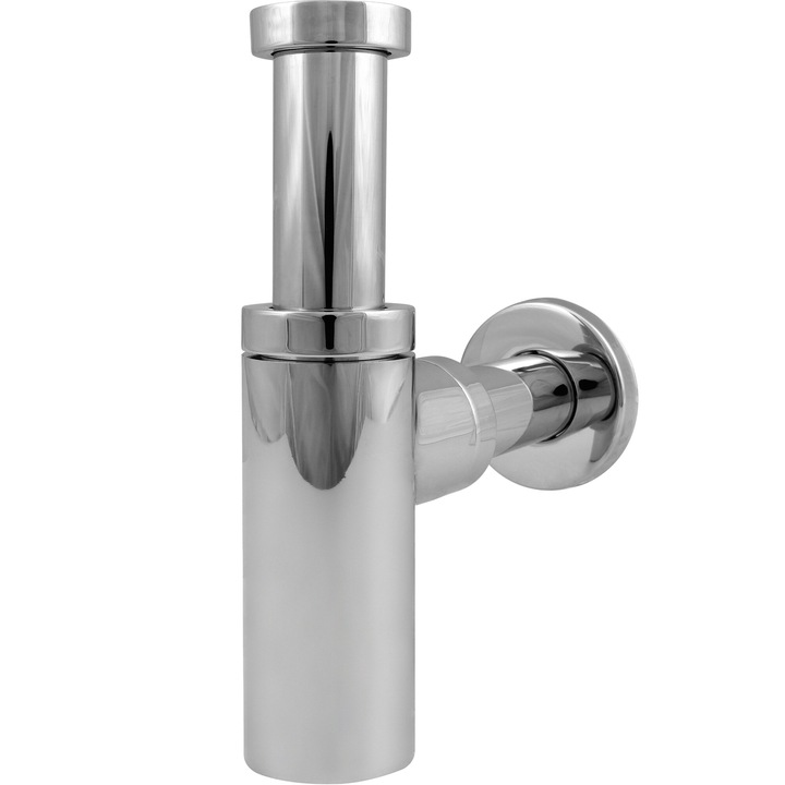 Сифон за мивка Instadrain, мосиада, хром, 5/4"