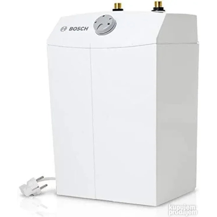 Boiler electric Bosch Tronic Store Compact TR1500 TOR 5 T, 5L, 1.8 kW, reglaj temperatura, protectie anti-inghet, culoare alb