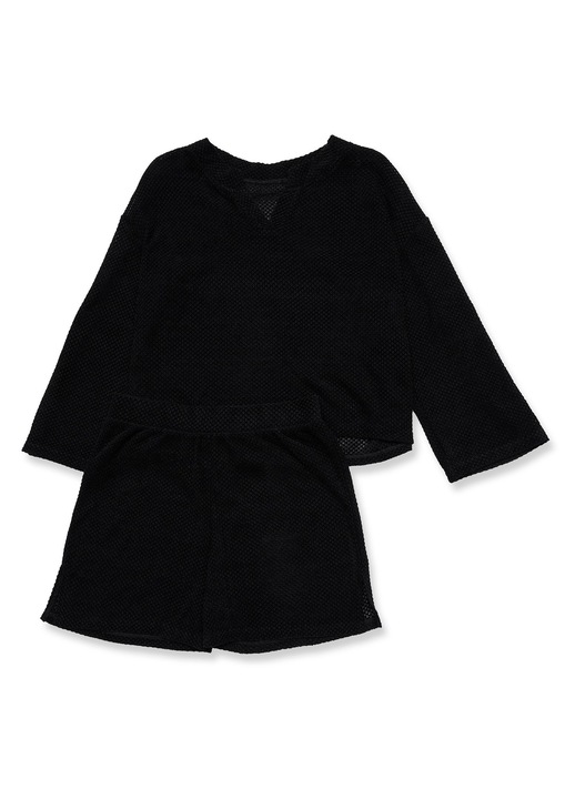 Compleu dama, Esotiq, Poliester, Negru