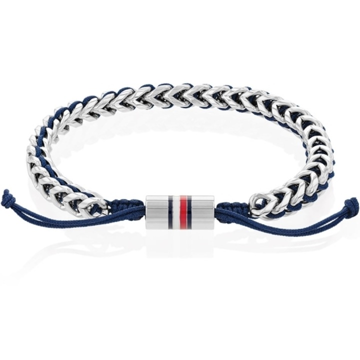 Bratara Tommy Hilfiger Men’s Collection 2790511, Argintiu, Albastru
