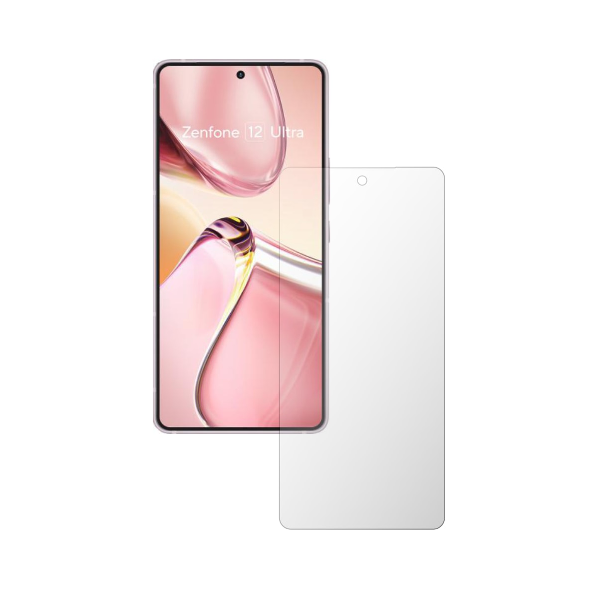Folie Protectie Ecran Folie24, pentru Asus Zenfone 12 Ultra, 1X Ultra-Clear cu Acoperire Totala Full-Display, Adeziva, Flexibila cu Auto Regenerare