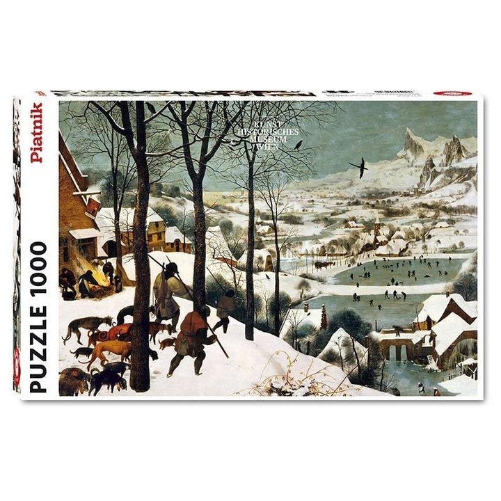 Piatnik Puzzle, Bruegel, 1000 darab, 67,5x44,1cm, Többszínű