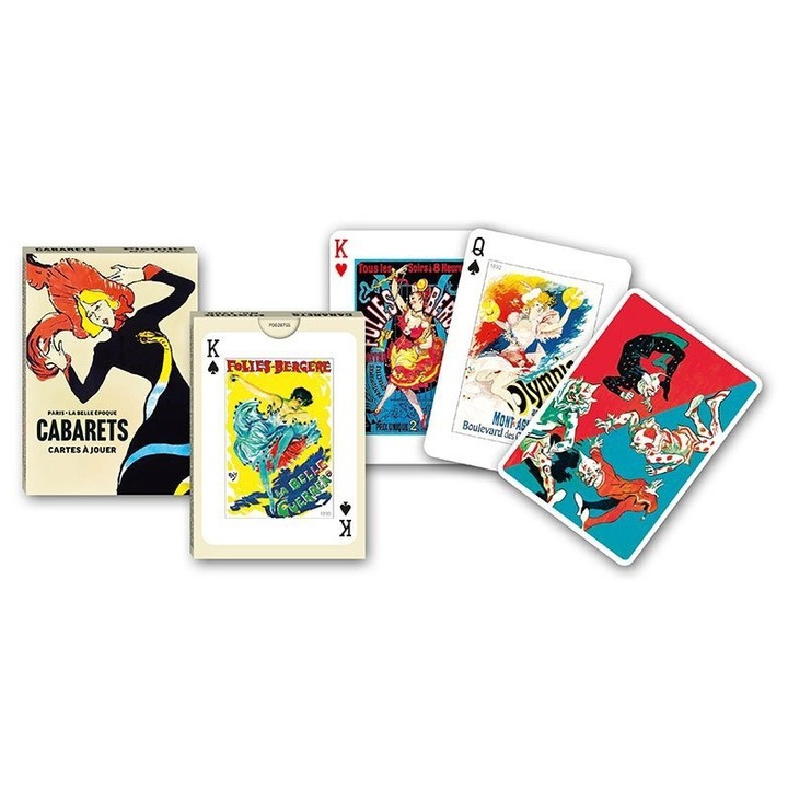 Piatnik játékkártya, 54 lap, eredeti design, 63x88mm