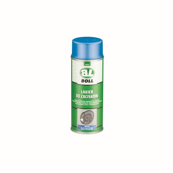 Vopsea pentru etrieri frana, 400ml, albastru, rezistent la temperaturi ridicate, proprietati anticorozive