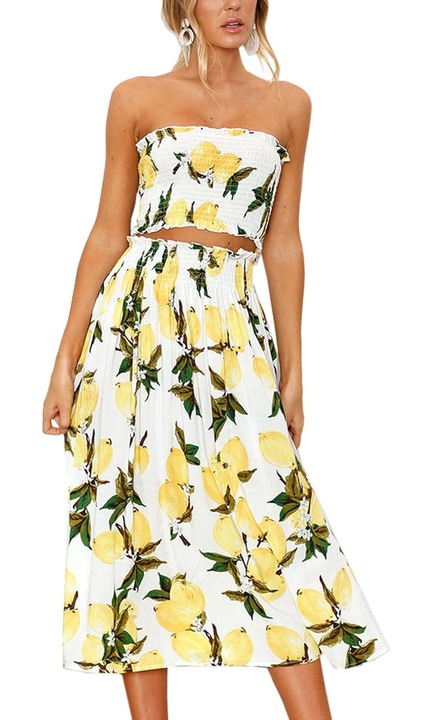 Női maxi ruha, Jormftte, virágmintás