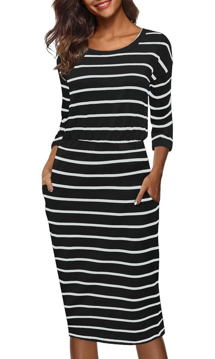 Női ruha, Jormftte, fekete, L INTL