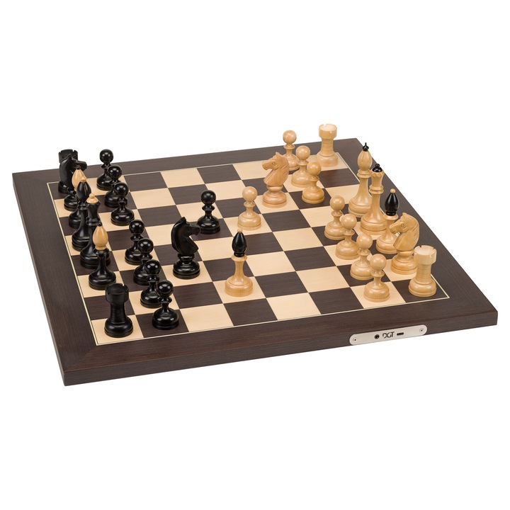 Set piese de sah DGT, Lemn, Multicolor