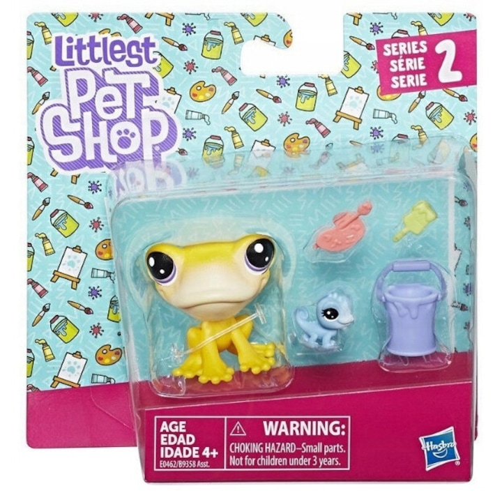 Littlest Pet Shop: Iggy Frogstein és Mitzi McLizard figura - Hasbro
