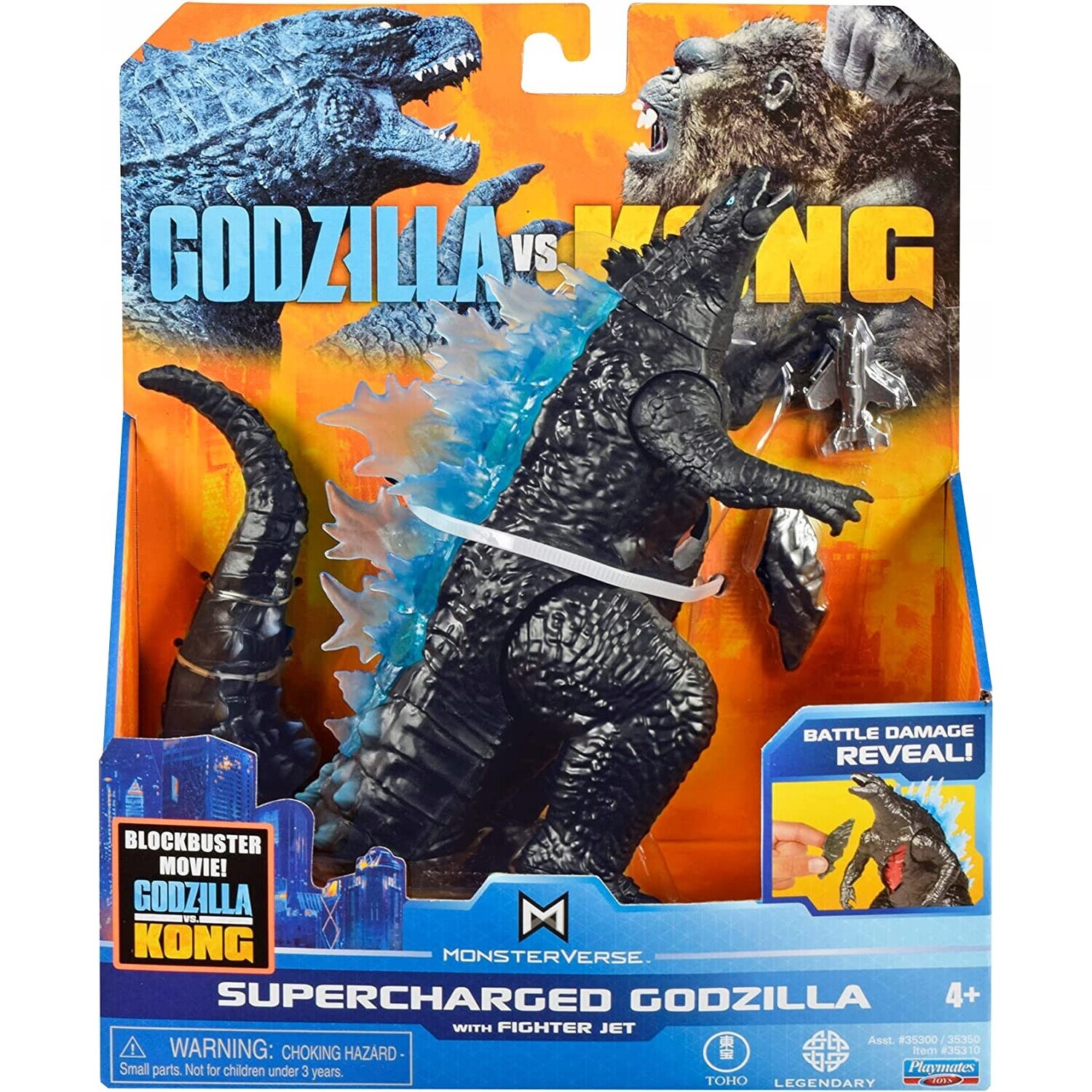 Figurina Godzilla, Playmates Toys, 17 cm, negru - eMAG.ro