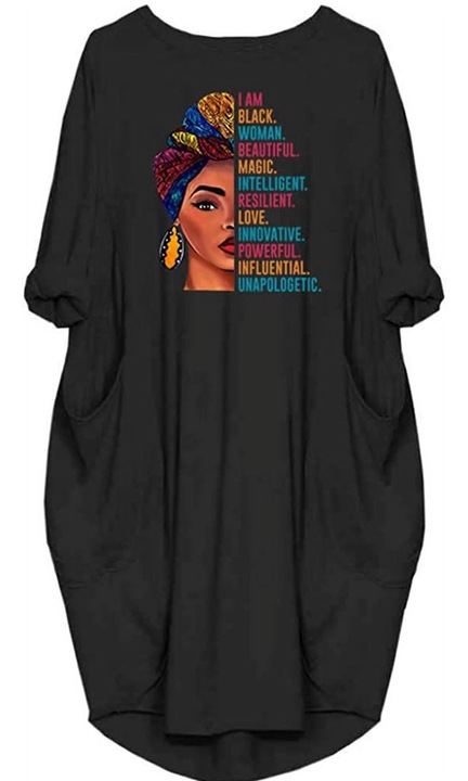 Női ruha, Jormftte, nyári, fekete, XL INTL