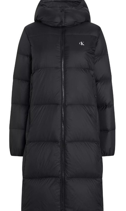 Яке Calvin Klein Jeans, модел JALON LUNG CU PUFFER, черно, полиестер, M INTL