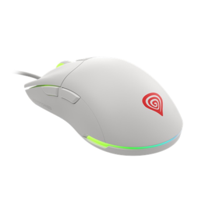 Мишка Genesis Gaming Mouse Krypton 8000DPI RGB Ultralight White PAW3333 - NMG-1842