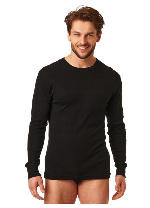 Férfi blúz 5904765484769, KEY, Pamut, Fekete, 2XL INTL