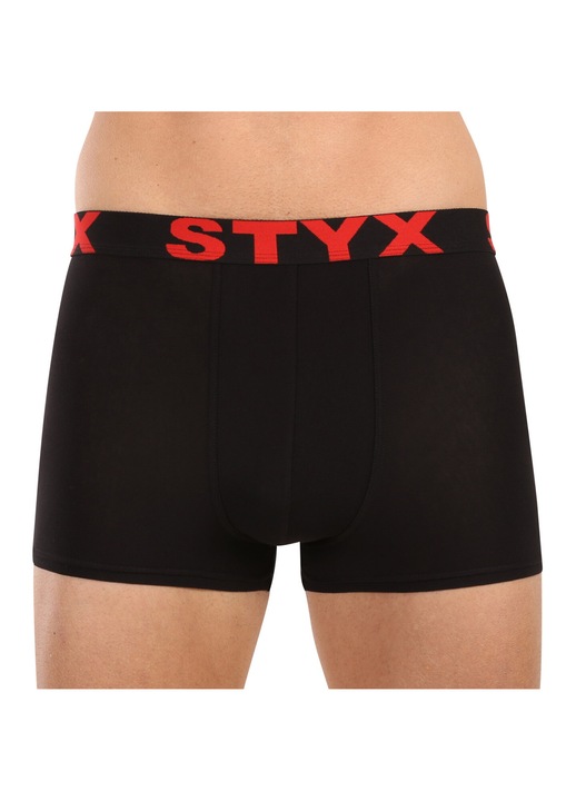 Boxeri barbati G4960, Styx, Textil, Negru