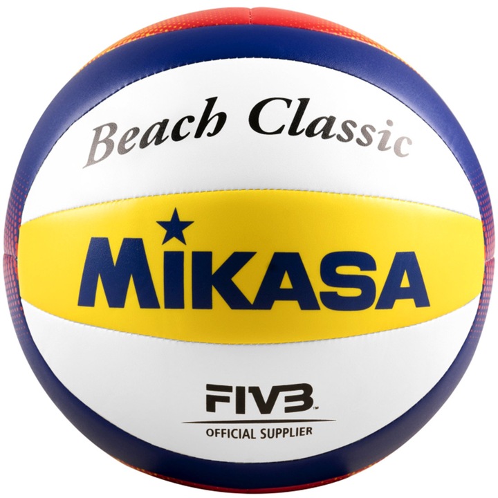 Minge volei plaja Mikasa Beach Classic, multicolor, dimensiune 5