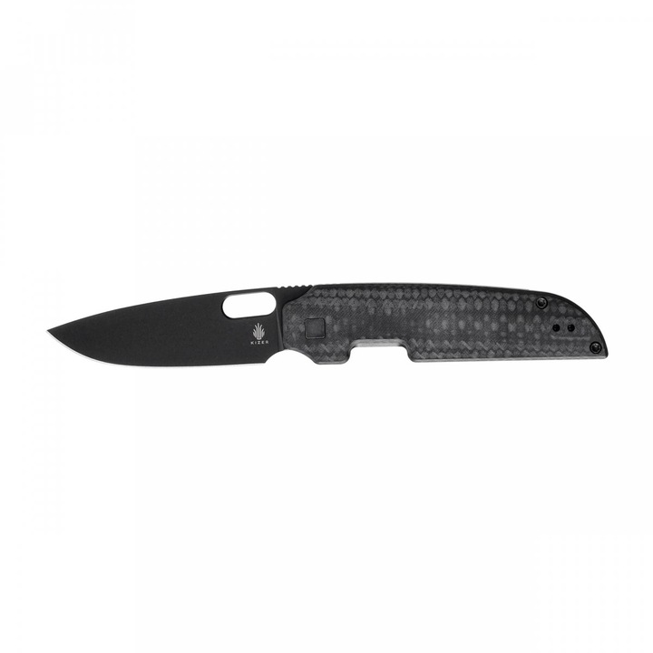 Cutit pliant Kizer Varatas V3637A1, otel Nitro-V, negru, 10.5cm