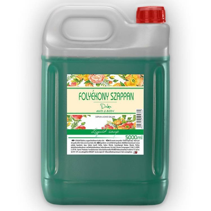 Далма Течен Сапун Зелен 5L